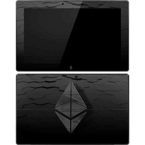 Ethereum Textured Logo Surface Pro Tablet Skin